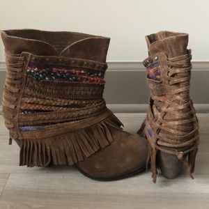 Naughty monkey booties